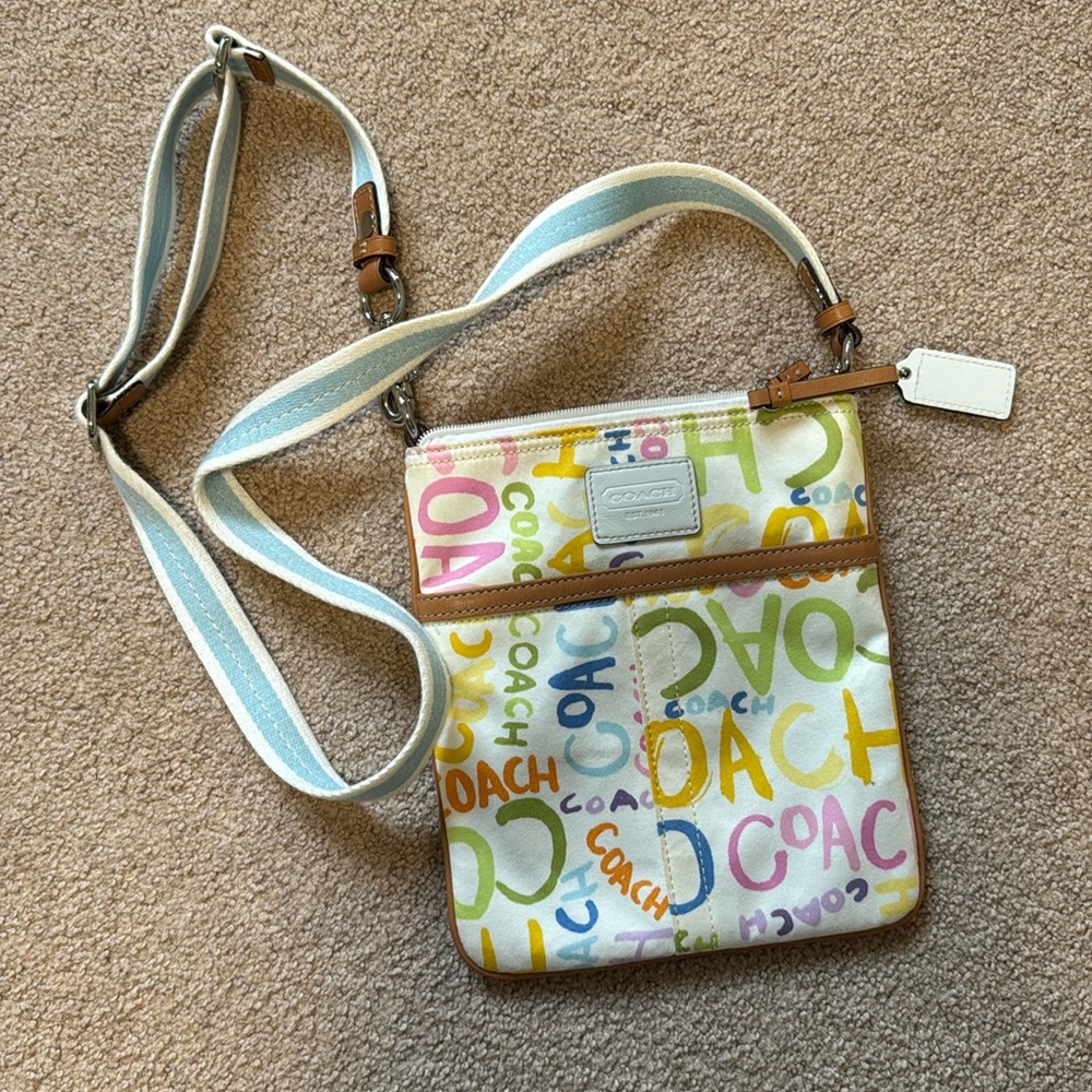 Coach cross body bag